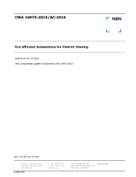 CWA 16975:2015/AC:2016