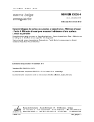 NBN EN 13036-4:2011