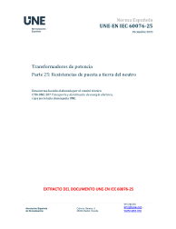 UNE-EN IEC 60076-25:2023