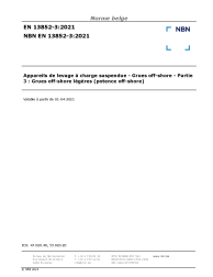 NBN EN 13852-3:2021