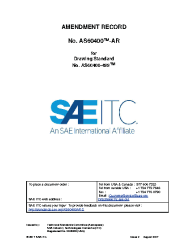 SAE AS 60400AR-2:2017-08-11