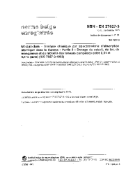 NBN EN 27627-3:1993