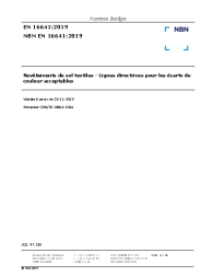 NBN EN 16641:2019