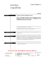 UNE-EN 45502-2-1:2005