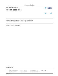 NBN EN 6105:2016