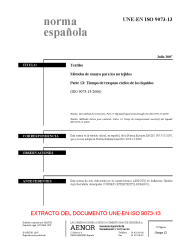 UNE-EN ISO 9073-13:2007