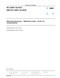 NBN EN 12697-10:2018