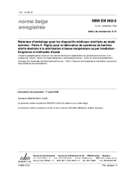 NBN EN 868-6:2009