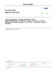 NBN EN 3762:2022