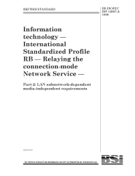 BS ISO/IEC ISP 12067-2:1996
