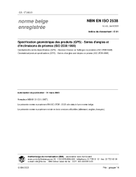 NBN EN ISO 2538:2003