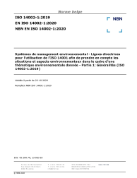 NBN EN ISO 14002-1:2020