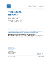 IEC TR 62153-4-0:2007