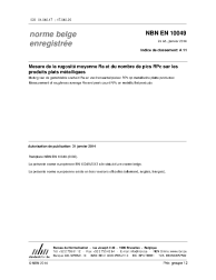 NBN EN 10049:2014