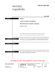 UNE-EN ISO 585:2000