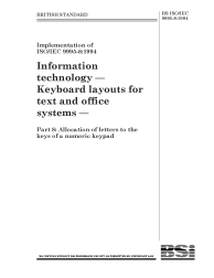 BS ISO/IEC 9995-8:1994