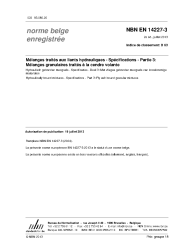 NBN EN 14227-3:2013
