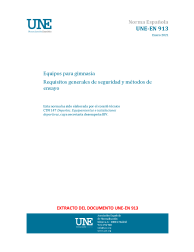 UNE-EN 913:2021