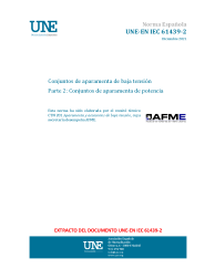 UNE-EN IEC 61439-2:2021