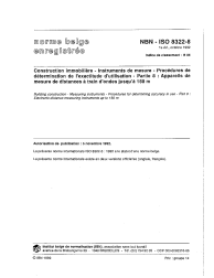 NBN ISO 8322-8:1992