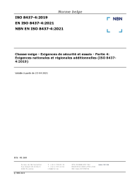 NBN EN ISO 8437-4:2021