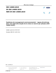 NBN EN ISO 14005:2019