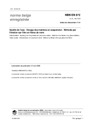 NBN EN 872:2005