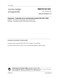 NBN EN ISO 9921:2003