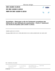 NBN EN ISO 16283-3:2016
