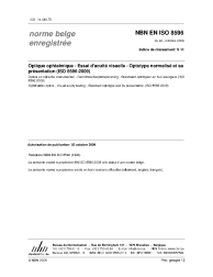 NBN EN ISO 8596:2009