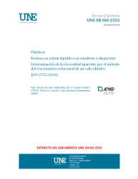 UNE-EN ISO 2555:2018