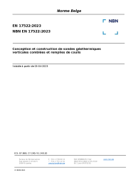 NBN EN 17522:2023