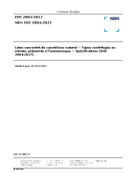 NBN ISO 2004:2021