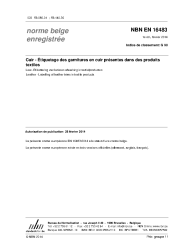 NBN EN 16483:2014