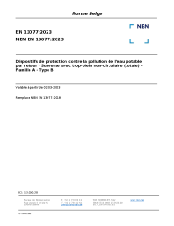 NBN EN 13077:2023