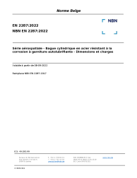 NBN EN 2287:2022
