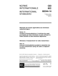 IEC 60244-14:1997
