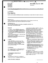 BS 5489-8:1987