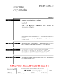 UNE-EN 60335-2-15:2016