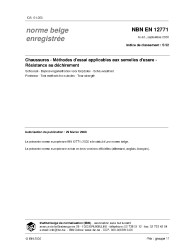 NBN EN 12771:2000
