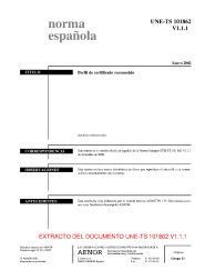 UNE-TS 101862 V1.1.1:2002