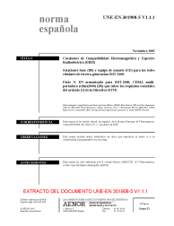 UNE-EN 301908-5 V1.1.1:2005