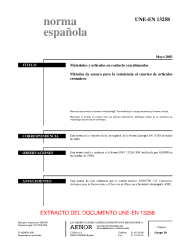 UNE-EN 13258:2003 (R2016)