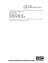 BS A 242-245:1974+A1:2017