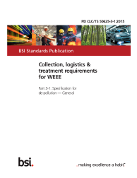 PD CLC/TS 50625-3-1:2015