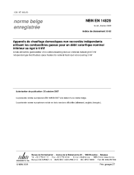 NBN EN 14829:2008