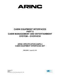 ARINC Specification 628P0-4:2018