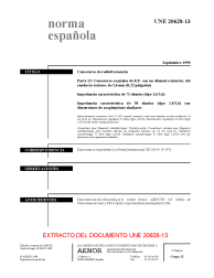 UNE 20628-13:1998