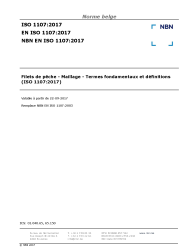 NBN EN ISO 1107:2017