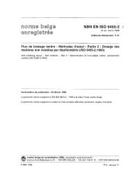 NBN EN ISO 9455-2:1996